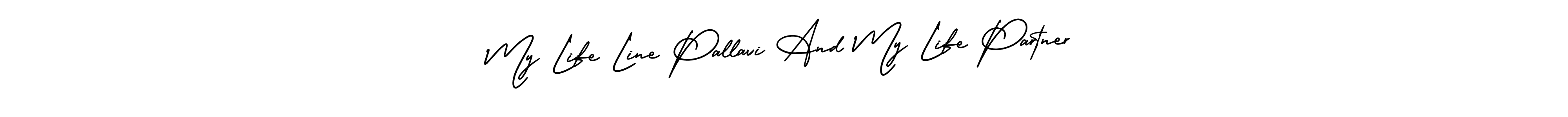 Make a short My Life Line Pallavi And My Life Partner signature style. Manage your documents anywhere anytime using AmerikaSignatureDemo-Regular. Create and add eSignatures, submit forms, share and send files easily. My Life Line Pallavi And My Life Partner signature style 3 images and pictures png