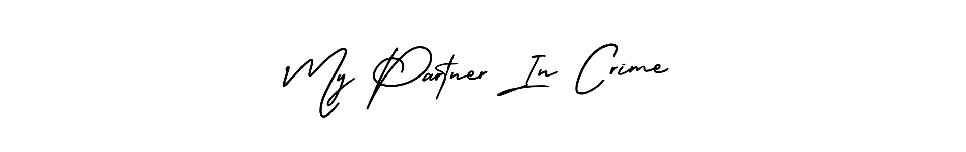 How to make My Partner In Crime signature? AmerikaSignatureDemo-Regular is a professional autograph style. Create handwritten signature for My Partner In Crime name. My Partner In Crime signature style 3 images and pictures png