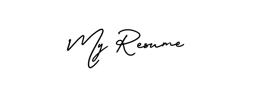 See photos of My Resume official signature by Spectra . Check more albums & portfolios. Read reviews & check more about AmerikaSignatureDemo-Regular font. My Resume signature style 3 images and pictures png