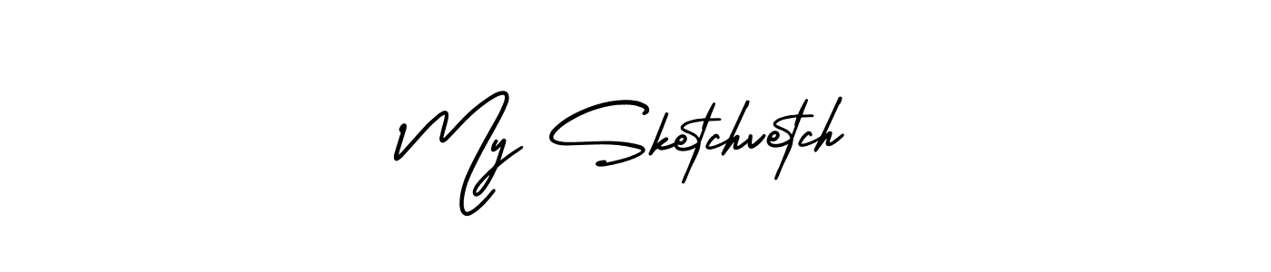 Also we have My Sketchvetch name is the best signature style. Create professional handwritten signature collection using AmerikaSignatureDemo-Regular autograph style. My Sketchvetch signature style 3 images and pictures png