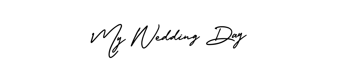 Here are the top 10 professional signature styles for the name My Wedding Day. These are the best autograph styles you can use for your name. My Wedding Day signature style 3 images and pictures png