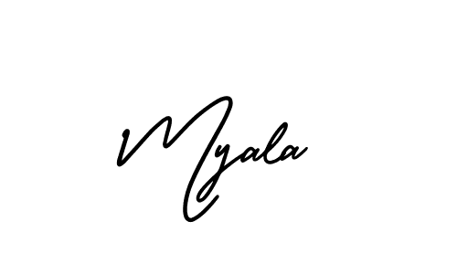 This is the best signature style for the Myala name. Also you like these signature font (AmerikaSignatureDemo-Regular). Mix name signature. Myala signature style 3 images and pictures png