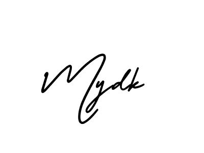 Make a short Mydk signature style. Manage your documents anywhere anytime using AmerikaSignatureDemo-Regular. Create and add eSignatures, submit forms, share and send files easily. Mydk signature style 3 images and pictures png