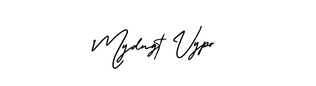 The best way (AmerikaSignatureDemo-Regular) to make a short signature is to pick only two or three words in your name. The name Mydngt Vypr include a total of six letters. For converting this name. Mydngt Vypr signature style 3 images and pictures png