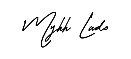 Give your name Myhh Lado an exquisite flair with the AmerikaSignatureDemo-Regular script font. Ideal for contracts, resumes, and formal letterheads. Myhh Lado signature style 3 images and pictures png