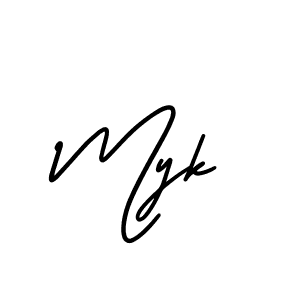 Similarly AmerikaSignatureDemo-Regular is the best handwritten signature design. Signature creator online .You can use it as an online autograph creator for name Myk. Myk signature style 3 images and pictures png