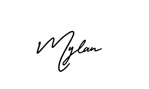 Also we have Mylan name is the best signature style. Create professional handwritten signature collection using AmerikaSignatureDemo-Regular autograph style. Mylan signature style 3 images and pictures png