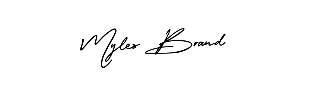 if you are searching for the best signature style for your name Myles Brand. so please give up your signature search. here we have designed multiple signature styles  using AmerikaSignatureDemo-Regular. Myles Brand signature style 3 images and pictures png