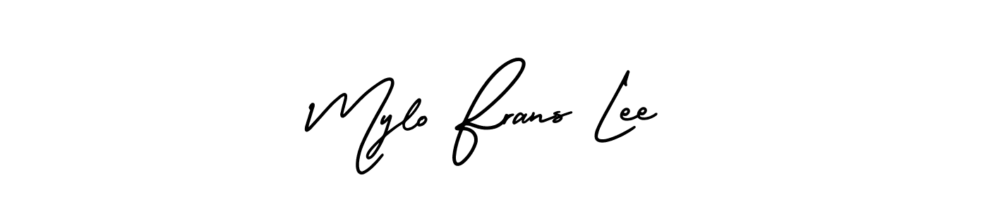 Make a beautiful signature design for name Mylo Frans Lee. Use this online signature maker to create a handwritten signature for free. Mylo Frans Lee signature style 3 images and pictures png