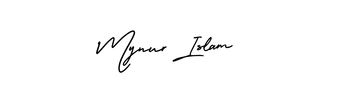 How to Draw Mynur Islam signature style? AmerikaSignatureDemo-Regular is a latest design signature styles for name Mynur Islam. Mynur Islam signature style 3 images and pictures png