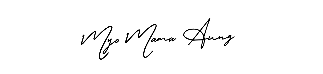See photos of Myo Mama Aung official signature by Spectra . Check more albums & portfolios. Read reviews & check more about AmerikaSignatureDemo-Regular font. Myo Mama Aung signature style 3 images and pictures png