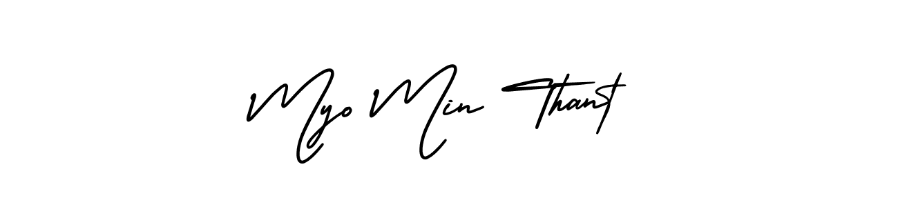 You can use this online signature creator to create a handwritten signature for the name Myo Min Thant. This is the best online autograph maker. Myo Min Thant signature style 3 images and pictures png