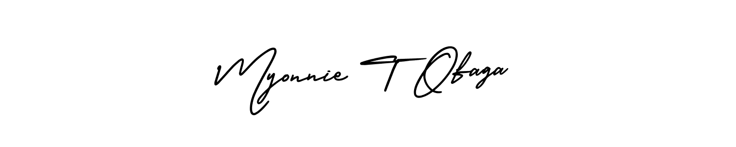 Make a beautiful signature design for name Myonnie T Ofaga. Use this online signature maker to create a handwritten signature for free. Myonnie T Ofaga signature style 3 images and pictures png