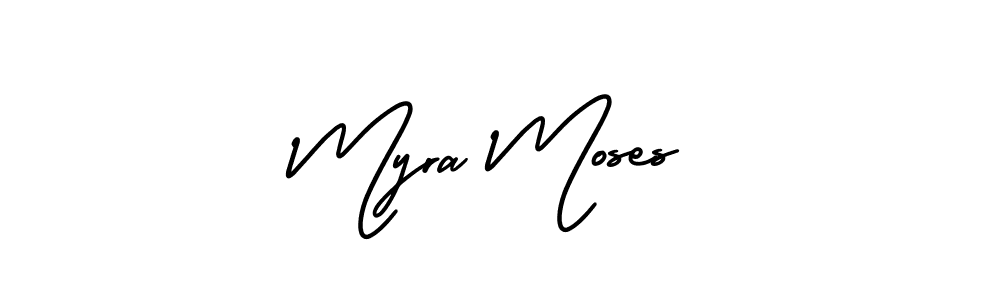 AmerikaSignatureDemo-Regular is a professional signature style that is perfect for those who want to add a touch of class to their signature. It is also a great choice for those who want to make their signature more unique. Get Myra Moses name to fancy signature for free. Myra Moses signature style 3 images and pictures png