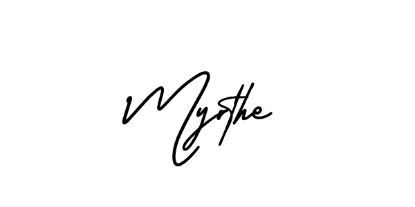 How to make Myrthe signature? AmerikaSignatureDemo-Regular is a professional autograph style. Create handwritten signature for Myrthe name. Myrthe signature style 3 images and pictures png