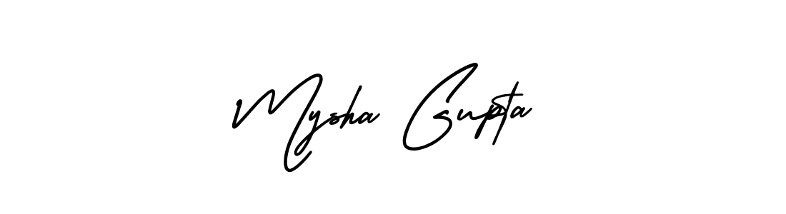 Once you've used our free online signature maker to create your best signature AmerikaSignatureDemo-Regular style, it's time to enjoy all of the benefits that Mysha Gupta name signing documents. Mysha Gupta signature style 3 images and pictures png