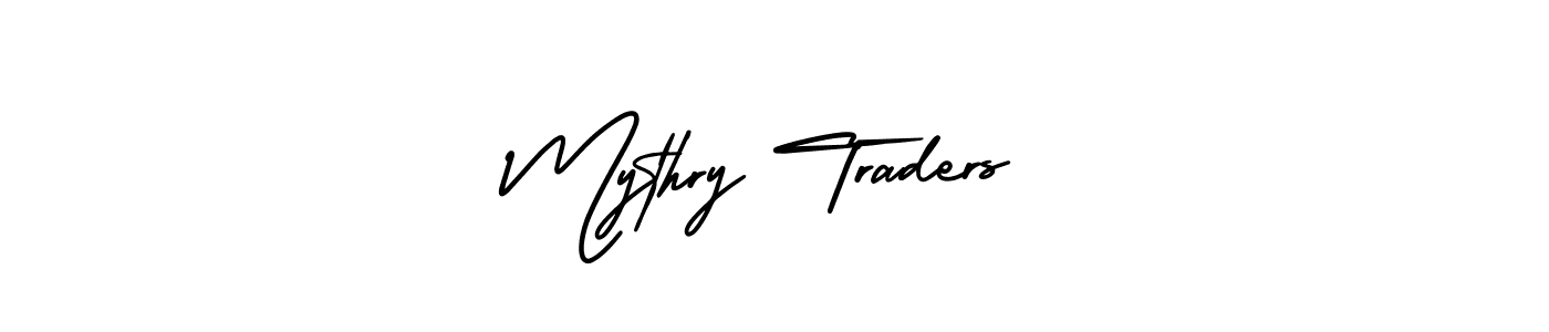 Make a beautiful signature design for name Mythry Traders. With this signature (AmerikaSignatureDemo-Regular) style, you can create a handwritten signature for free. Mythry Traders signature style 3 images and pictures png