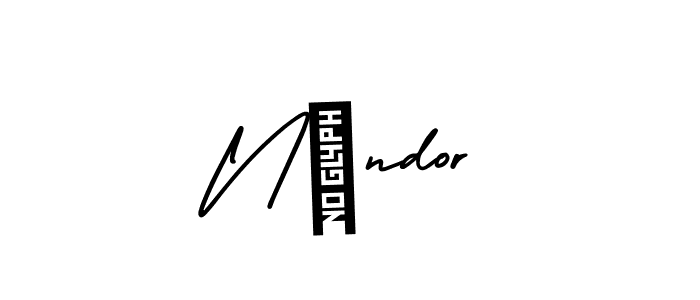 How to Draw Nándor signature style? AmerikaSignatureDemo-Regular is a latest design signature styles for name Nándor. Nándor signature style 3 images and pictures png