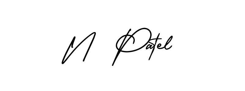 Once you've used our free online signature maker to create your best signature AmerikaSignatureDemo-Regular style, it's time to enjoy all of the benefits that N  Patel name signing documents. N  Patel signature style 3 images and pictures png