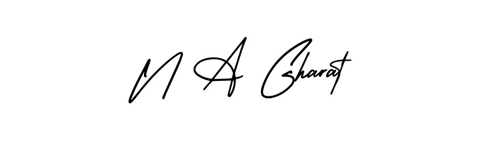 Best and Professional Signature Style for N A Gharat. AmerikaSignatureDemo-Regular Best Signature Style Collection. N A Gharat signature style 3 images and pictures png
