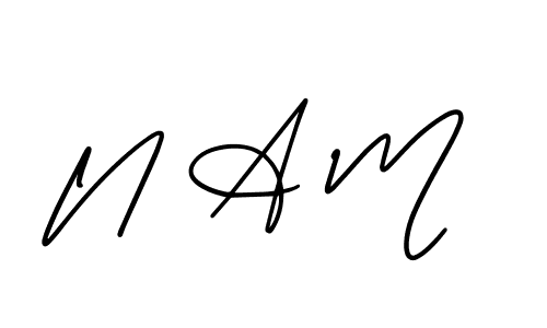 Make a short N A M signature style. Manage your documents anywhere anytime using AmerikaSignatureDemo-Regular. Create and add eSignatures, submit forms, share and send files easily. N A M signature style 3 images and pictures png