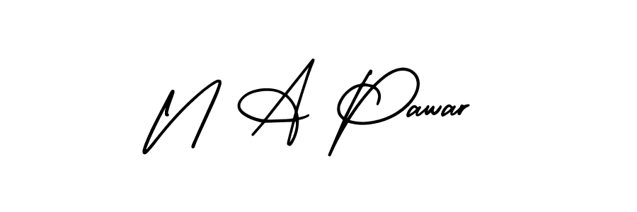 Also we have N A Pawar name is the best signature style. Create professional handwritten signature collection using AmerikaSignatureDemo-Regular autograph style. N A Pawar signature style 3 images and pictures png