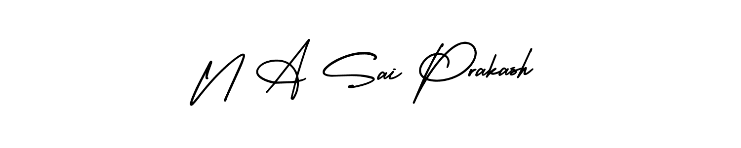 Best and Professional Signature Style for N A Sai Prakash. AmerikaSignatureDemo-Regular Best Signature Style Collection. N A Sai Prakash signature style 3 images and pictures png