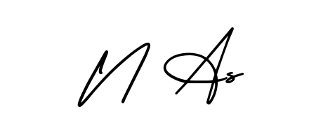You can use this online signature creator to create a handwritten signature for the name N As. This is the best online autograph maker. N As signature style 3 images and pictures png