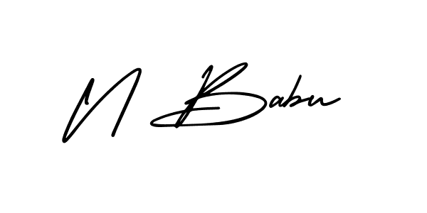 See photos of N Babu official signature by Spectra . Check more albums & portfolios. Read reviews & check more about AmerikaSignatureDemo-Regular font. N Babu signature style 3 images and pictures png