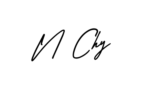This is the best signature style for the N Chy name. Also you like these signature font (AmerikaSignatureDemo-Regular). Mix name signature. N Chy signature style 3 images and pictures png