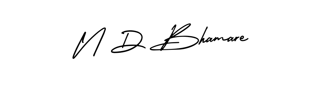 Best and Professional Signature Style for N D Bhamare. AmerikaSignatureDemo-Regular Best Signature Style Collection. N D Bhamare signature style 3 images and pictures png