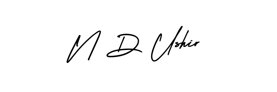 Make a short N D Ushir signature style. Manage your documents anywhere anytime using AmerikaSignatureDemo-Regular. Create and add eSignatures, submit forms, share and send files easily. N D Ushir signature style 3 images and pictures png