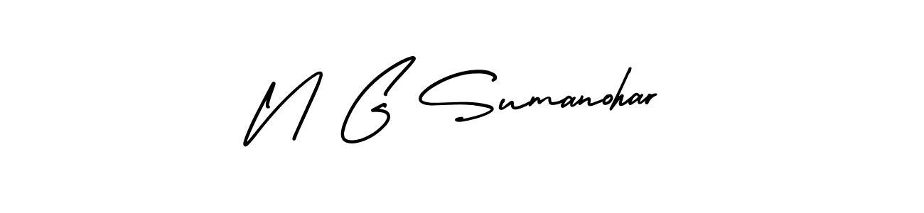 It looks lik you need a new signature style for name N G Sumanohar. Design unique handwritten (AmerikaSignatureDemo-Regular) signature with our free signature maker in just a few clicks. N G Sumanohar signature style 3 images and pictures png