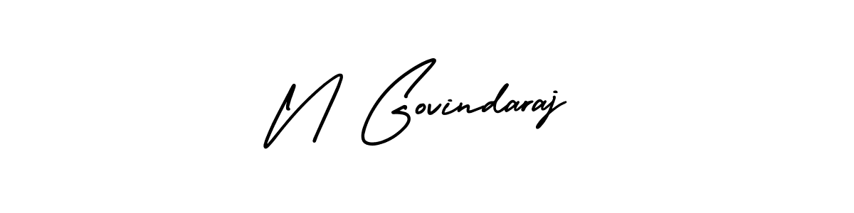 Make a beautiful signature design for name N Govindaraj. Use this online signature maker to create a handwritten signature for free. N Govindaraj signature style 3 images and pictures png