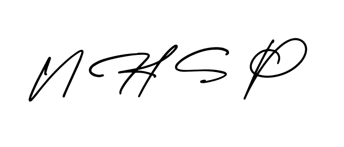 Similarly AmerikaSignatureDemo-Regular is the best handwritten signature design. Signature creator online .You can use it as an online autograph creator for name N H S P. N H S P signature style 3 images and pictures png