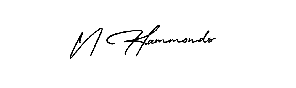 Best and Professional Signature Style for N Hammonds. AmerikaSignatureDemo-Regular Best Signature Style Collection. N Hammonds signature style 3 images and pictures png