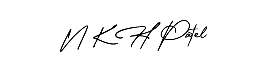 Here are the top 10 professional signature styles for the name N K H Patel. These are the best autograph styles you can use for your name. N K H Patel signature style 3 images and pictures png