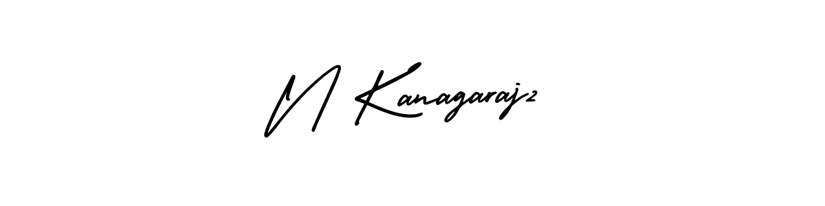 How to make N Kanagaraj2 signature? AmerikaSignatureDemo-Regular is a professional autograph style. Create handwritten signature for N Kanagaraj2 name. N Kanagaraj2 signature style 3 images and pictures png