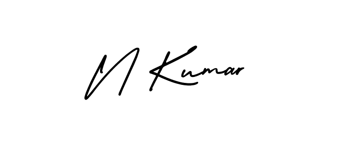 Also You can easily find your signature by using the search form. We will create N Kumar name handwritten signature images for you free of cost using AmerikaSignatureDemo-Regular sign style. N Kumar signature style 3 images and pictures png