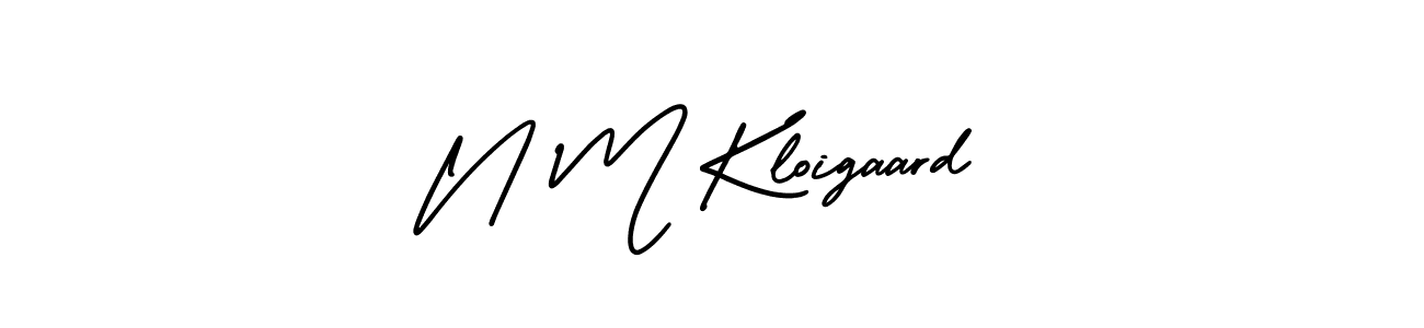 Best and Professional Signature Style for N M Kloigaard. AmerikaSignatureDemo-Regular Best Signature Style Collection. N M Kloigaard signature style 3 images and pictures png