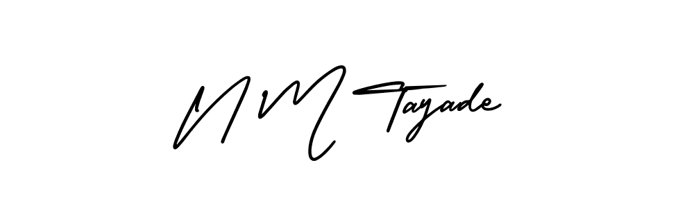 Check out images of Autograph of N M Tayade name. Actor N M Tayade Signature Style. AmerikaSignatureDemo-Regular is a professional sign style online. N M Tayade signature style 3 images and pictures png
