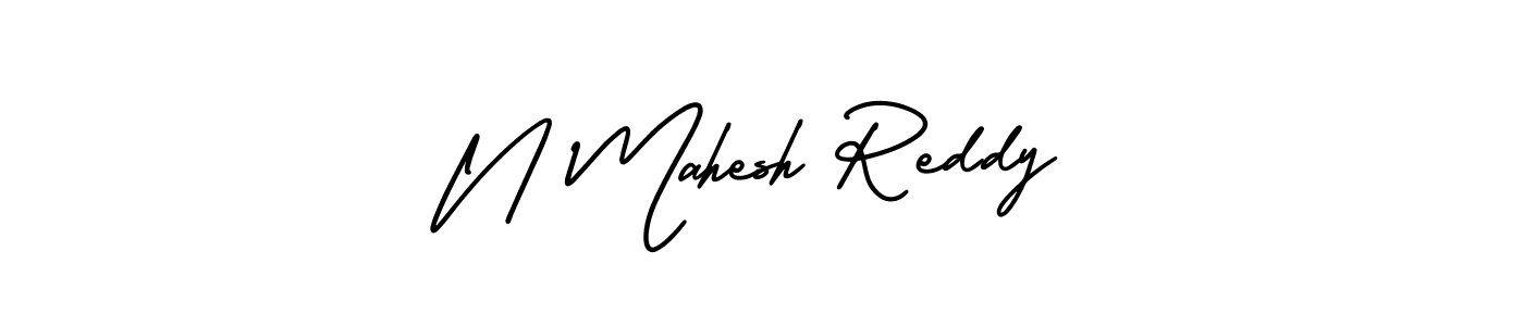 Make a short N Mahesh Reddy signature style. Manage your documents anywhere anytime using AmerikaSignatureDemo-Regular. Create and add eSignatures, submit forms, share and send files easily. N Mahesh Reddy signature style 3 images and pictures png