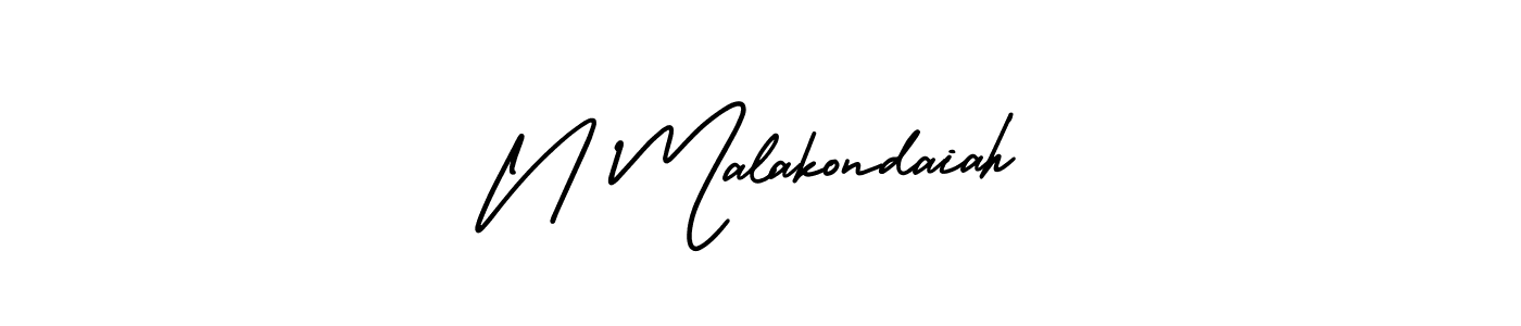 How to Draw N Malakondaiah signature style? AmerikaSignatureDemo-Regular is a latest design signature styles for name N Malakondaiah. N Malakondaiah signature style 3 images and pictures png