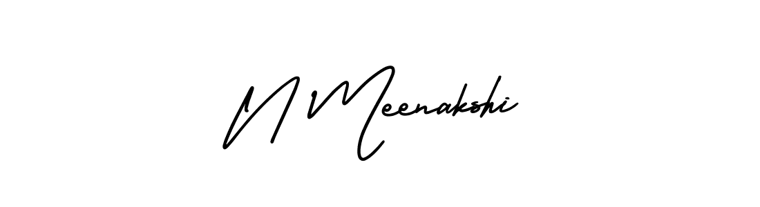 How to Draw N Meenakshi signature style? AmerikaSignatureDemo-Regular is a latest design signature styles for name N Meenakshi. N Meenakshi signature style 3 images and pictures png