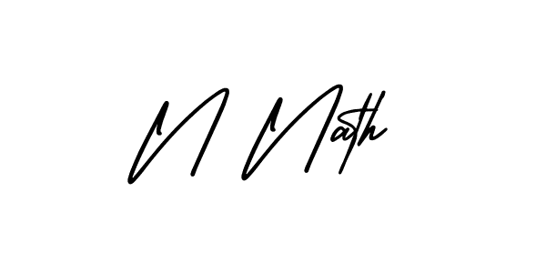 Here are the top 10 professional signature styles for the name N Nath. These are the best autograph styles you can use for your name. N Nath signature style 3 images and pictures png