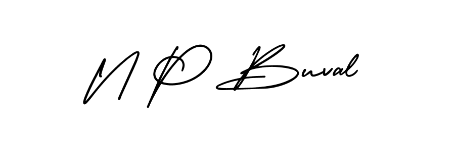 Also we have N P Buval name is the best signature style. Create professional handwritten signature collection using AmerikaSignatureDemo-Regular autograph style. N P Buval signature style 3 images and pictures png