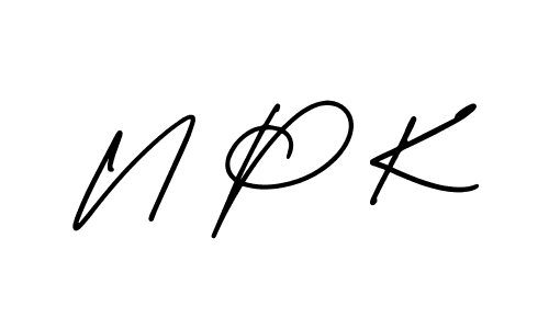 Make a beautiful signature design for name N P K. Use this online signature maker to create a handwritten signature for free. N P K signature style 3 images and pictures png