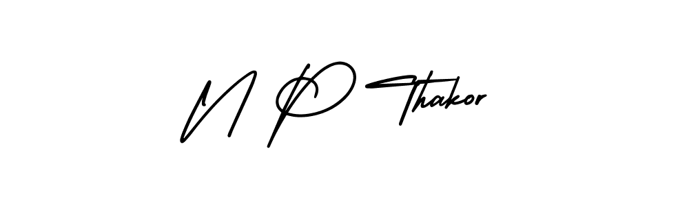 Make a short N P Thakor signature style. Manage your documents anywhere anytime using AmerikaSignatureDemo-Regular. Create and add eSignatures, submit forms, share and send files easily. N P Thakor signature style 3 images and pictures png