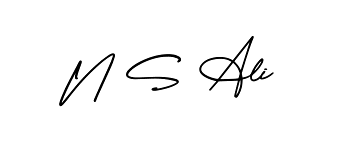 Similarly AmerikaSignatureDemo-Regular is the best handwritten signature design. Signature creator online .You can use it as an online autograph creator for name N S Ali. N S Ali signature style 3 images and pictures png