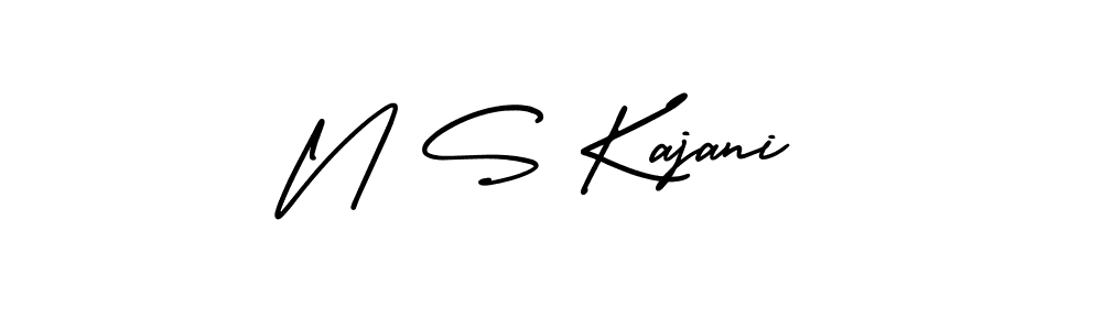Best and Professional Signature Style for N S Kajani. AmerikaSignatureDemo-Regular Best Signature Style Collection. N S Kajani signature style 3 images and pictures png